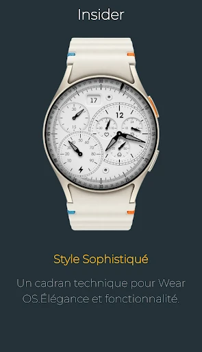 Capture téléphone Insider: Chronographe Pro 5