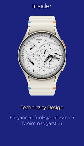 Insider: Analogowy Chronograf — zrzut ekranu na telefonie 5