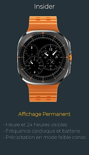 Capture téléphone Insider: Chronographe Pro 6