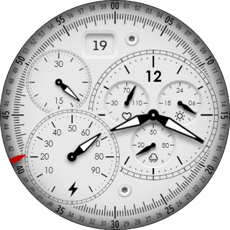 Insider: Kronograf Teknik pamje ekrani në orë 1
