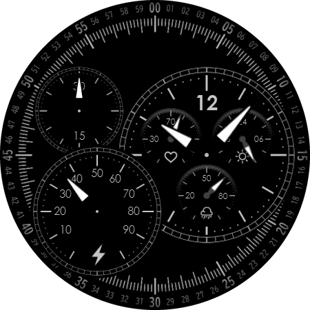 Captura en reloj de Insider: Cronógrafo Analógico 6
