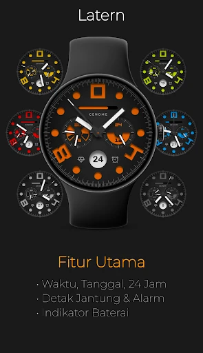 Screenshot ponsel Latern: Kronograf Sporty Jelas 1