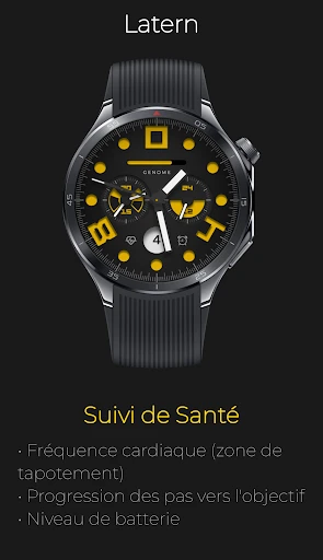 Capture téléphone Latern: Chronographe Sportif 2