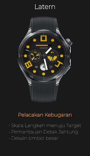 Screenshot ponsel Latern: Kronograf Sporty Jelas 2