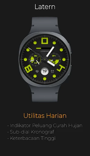 Screenshot ponsel Latern: Kronograf Sporty Jelas 3