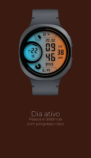 Captura no telemóvel Lockram 2: mostrador digital 3