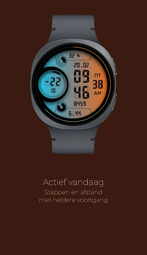 Screenshot op telefoon Lockram 2: digitale watchface 3
