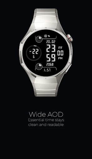 Lockram 2: Digital watch face ekraanipilt telefonil 4