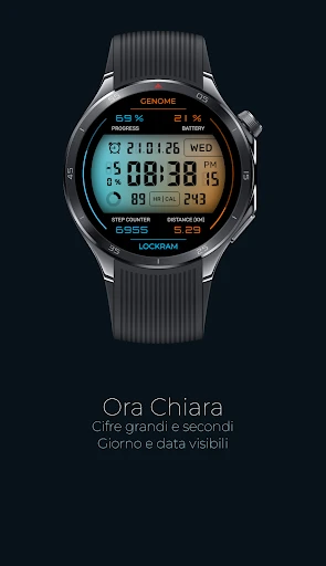Screenshot telefono Lockram: quadrante digitale 2