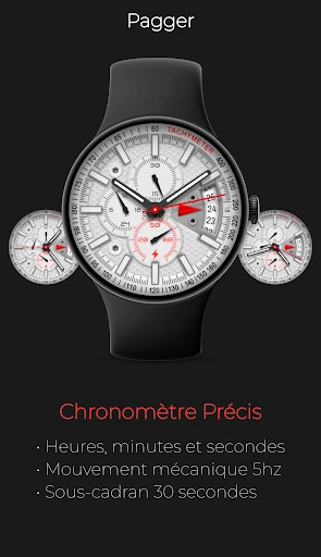 Capture téléphone Pagger: Chronographe Sport 1