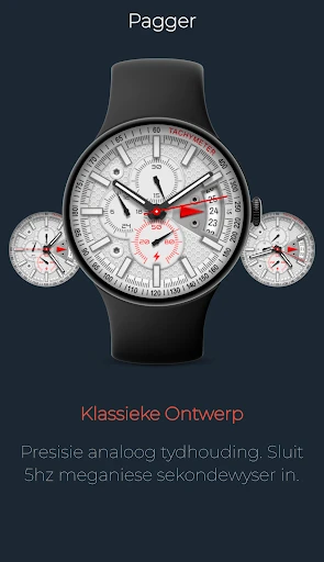 Pagger: Klassieke Chronograaf foon-skermkiekie 1
