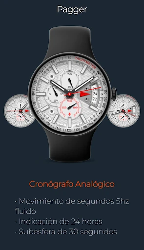 Captura en celular de Pagger: Cronógrafo Deportivo 1
