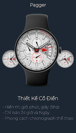 Ảnh chụp màn hình điện thoại Pagger: Chronograph Thể thao số 1