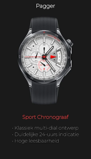 Screenshot op telefoon Pagger: Klassieke Sport Chrono 2
