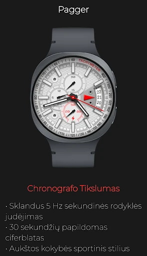 Pagger: Sporto Chronografas ekrano kopija telefone 3