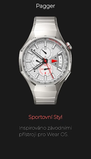 Pagger: Analogový Chronograf — snímek na telefonu 4