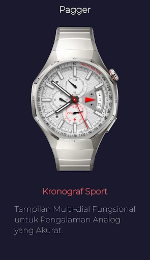 Screenshot ponsel Pagger: Kronograf Balap Analog 4
