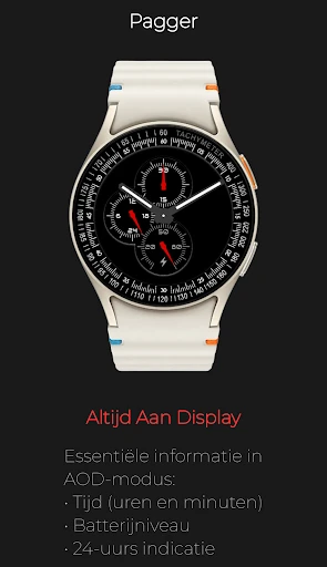 Screenshot op telefoon Pagger: Klassieke Sport Chrono 5
