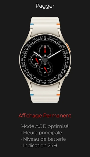 Capture téléphone Pagger: Chronographe Sport 5