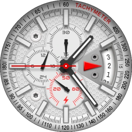 Pagger: Klasyczny Chronograf — zrzut ekranu na zegarku 2