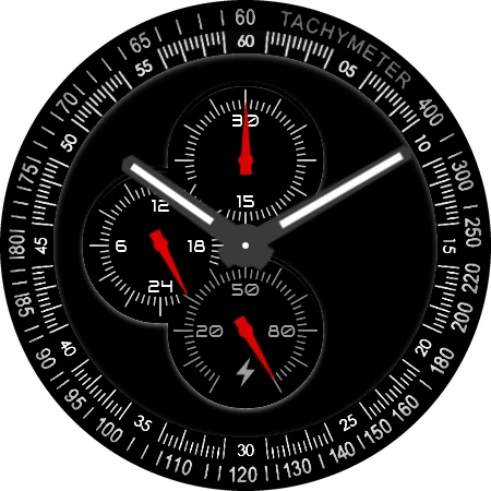 Pagger: ስፖርት ክሮኖግራፍ ሰዓት — የሰዓት ስክሪን ቅጽበታዊ 5