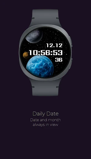 PL2 Planet Watch Face — ტელეფონის ეკრანის სურათი 3