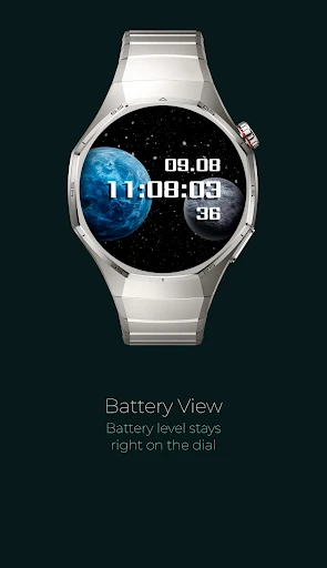 PL2 Planet Watch Face ಫೋನ್ ಸ್ಕ್ರೀನ್‌ಶಾಟ್ 4