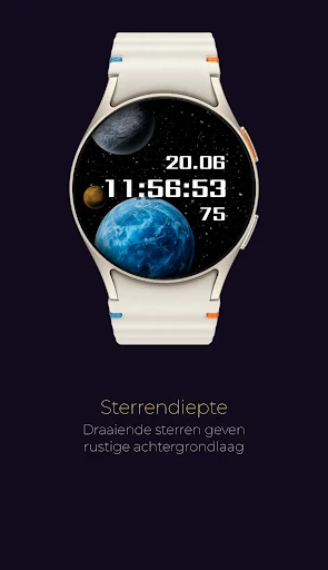 Screenshot op telefoon PL2 planetaire wijzerplaat 5