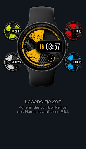Radix animiertes Zifferblatt Smartphone-Screenshot 1
