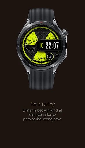 Radix umiikot na watch face screenshot sa telepono 2