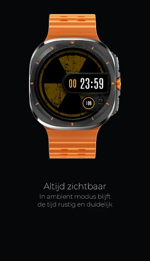 Screenshot op telefoon Radix roterende wijzerplaat 6