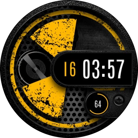 Radix rotating watch face ਵਾਚ ਸਕ੍ਰੀਨਸ਼ੌਟ 1