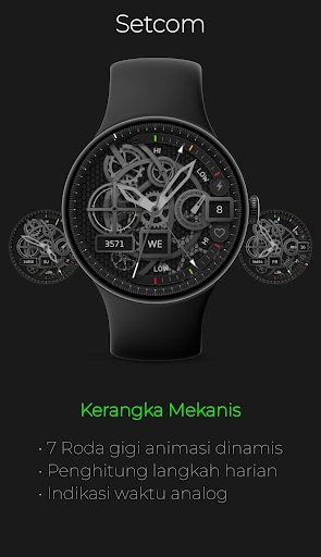 Screenshot ponsel Setcom: Mekanik Skeleton 1