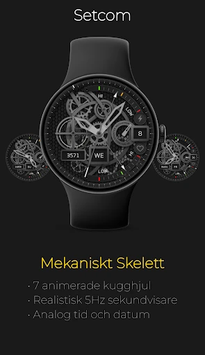 Setcom: Skelett med Kugghjul skärmbild på telefonen 1