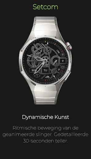 Screenshot op telefoon Setcom: Mechanische Skelet 4