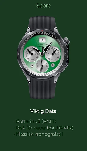 Spore: Lyxig Analog Kronograf skärmbild på telefonen 2