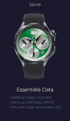 Screenshot op telefoon Spore: Metalen Chronograaf 2