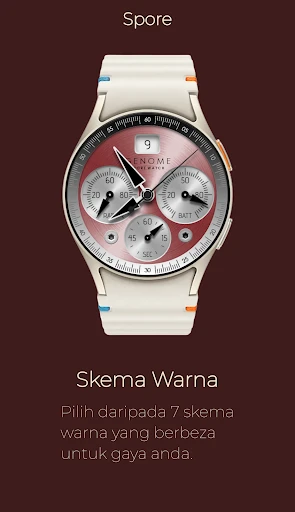 Tangkapan skrin telefon Spore: Kronograf Analog Mewah 5