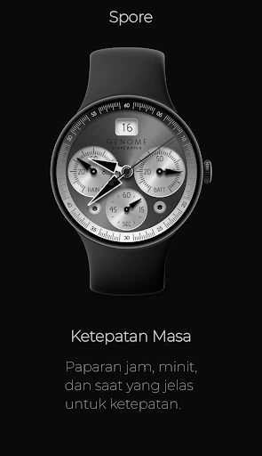Tangkapan skrin telefon Spore: Kronograf Analog Mewah 7