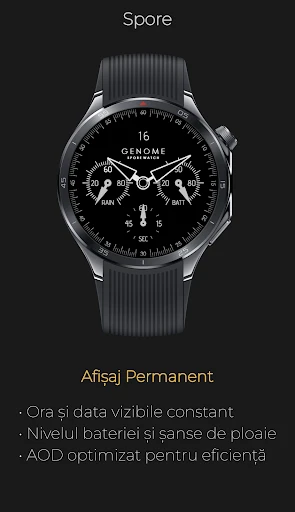 Captură pe telefon Spore: Cronograf Analog Lux 8