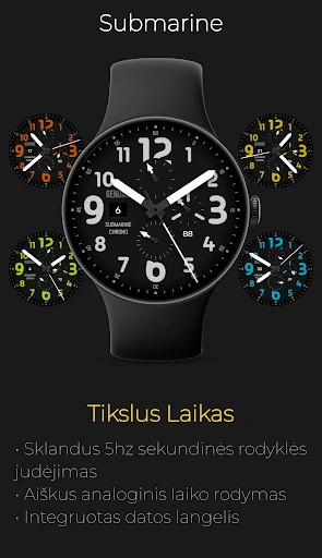 Submarine: Analoginis Chronas ekrano kopija telefone 1