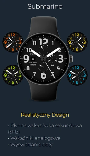 Submarine: Chronograf Nurkowy — zrzut ekranu na telefonie 1