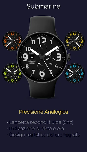 Screenshot telefono Submarine: Orologio Strumento 1