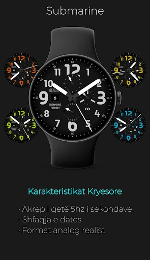 Submarine: Kronograf Realist pamje ekrani në telefon 1