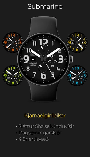 Submarine: Verkfæraúr Stíll skjámynd á símanum 1