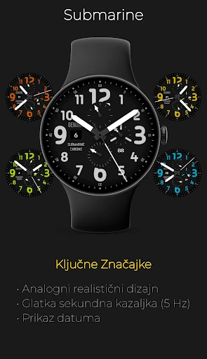 Submarine: Analogni Krono — snimka zaslona na telefonu 1