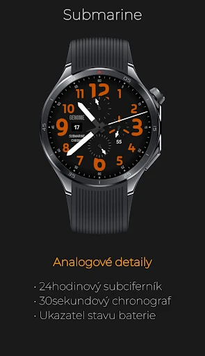 Submarine: Potápěčský Chrono — snímek na telefonu 2
