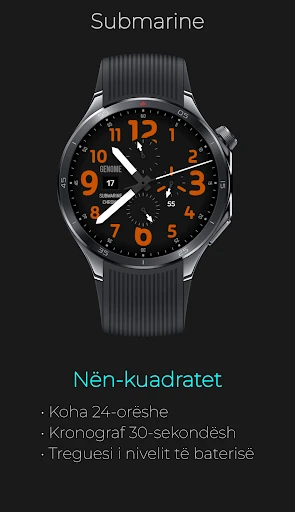 Submarine: Kronograf Realist pamje ekrani në telefon 2