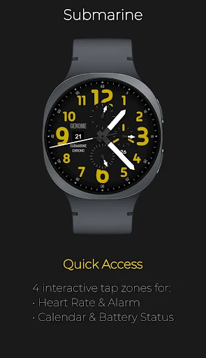 Submarine: Analog Tool Watch phone screenshot 3