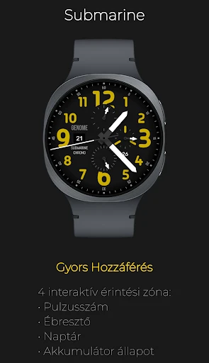 Submarine: Búvár Kronográf képernyőkép a telefonon 3